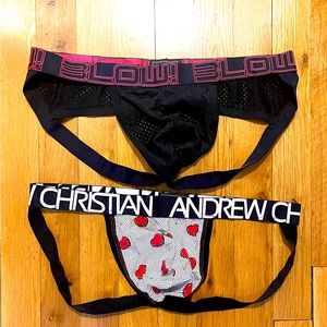 Andrew Christian Bundle of 2 Jockstraps Size- XL